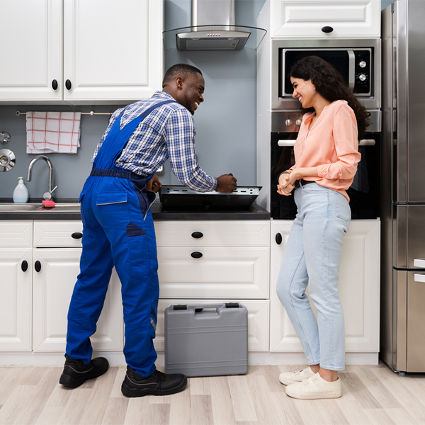 how long does it typically take to complete cooktop repair services in Shaw